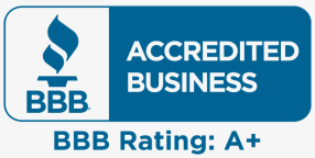 BBB accredited business in Dallas logo