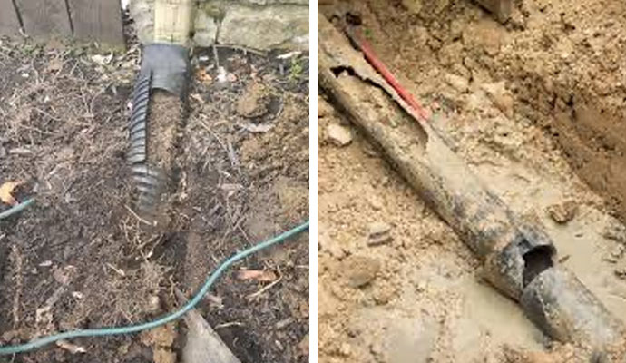 collapsed-drain-pipe fix services