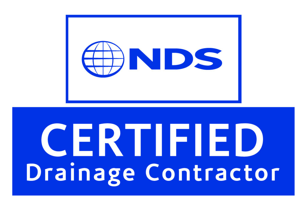 NDS certified Drainage contractors