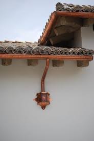 Copper Rain Gutters