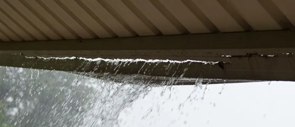 clogged gutters