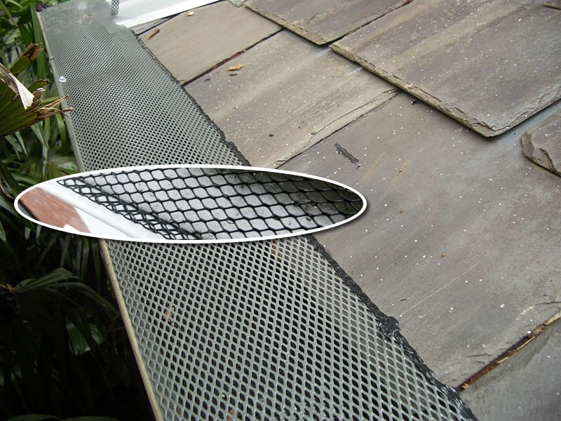 Steel leaf guards